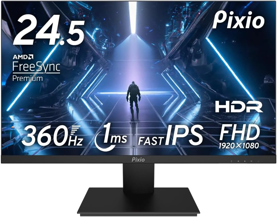 Pixio PX259 Prime S ゲーミングモニター 24.5インチ