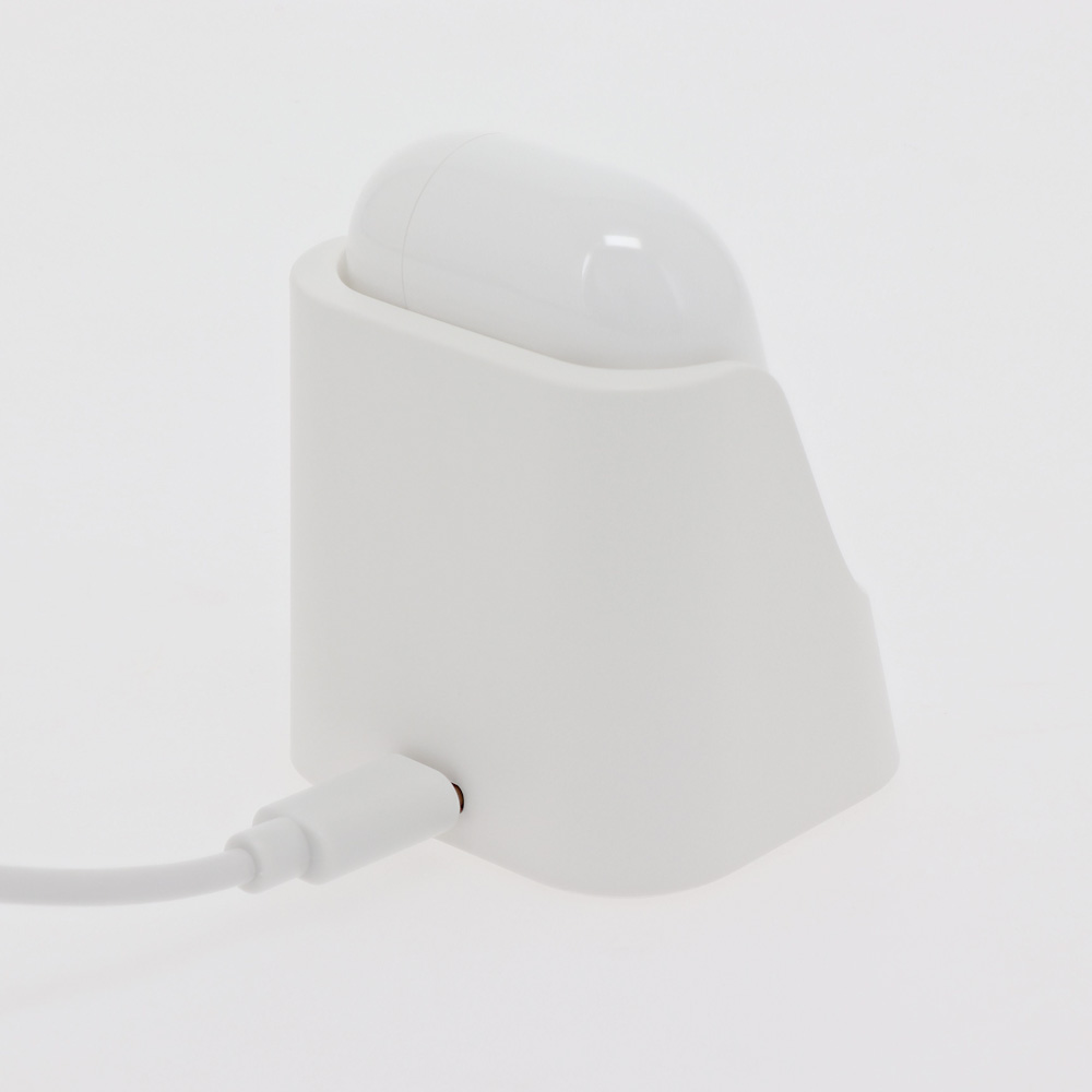 AirPods AirPods Pro両対応 載せるだけで簡単充電 ワイヤレス充電器 ...