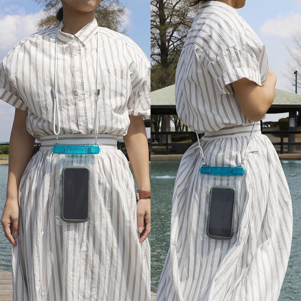 付属のストラップは2WAYで使える