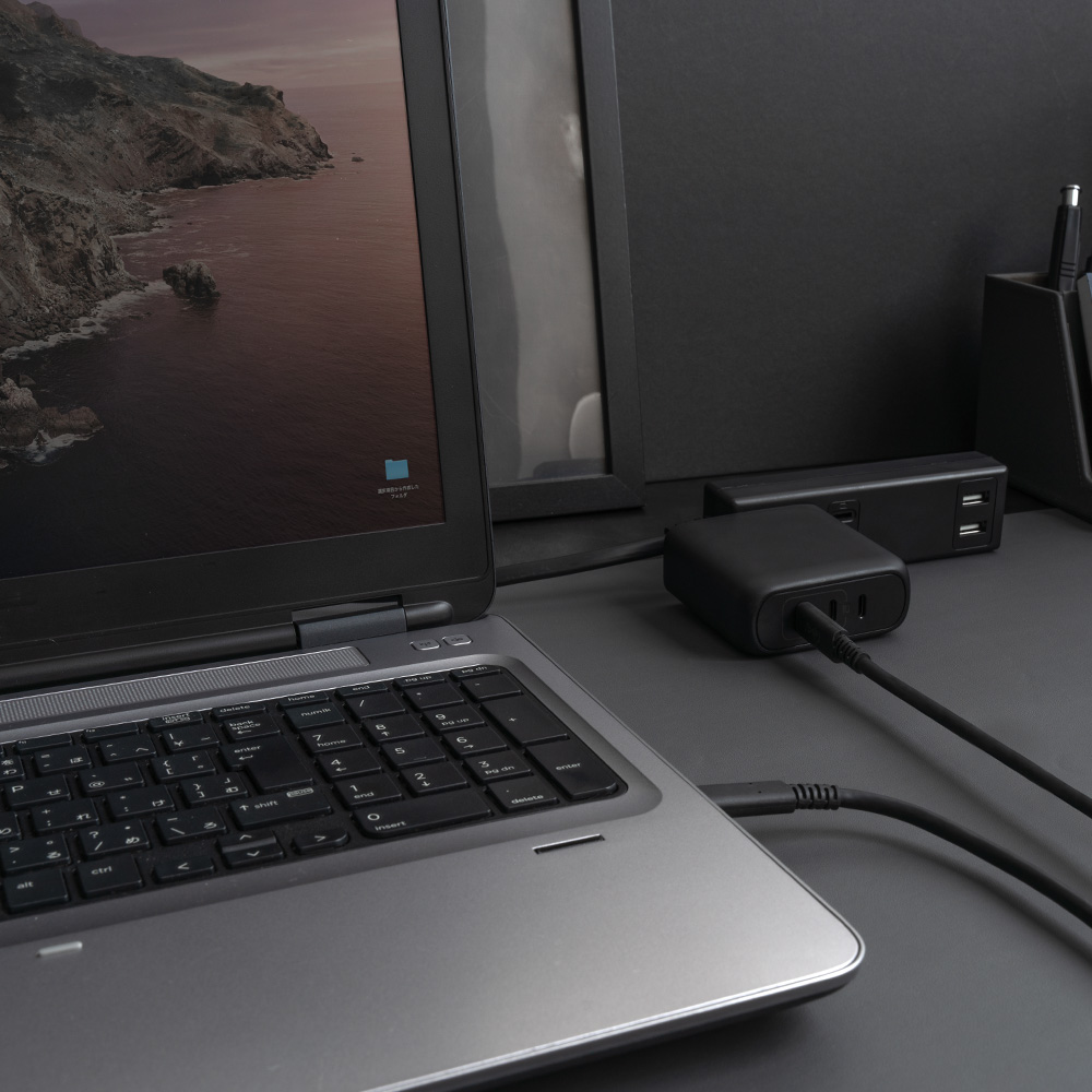 ノートPCの充電も可能