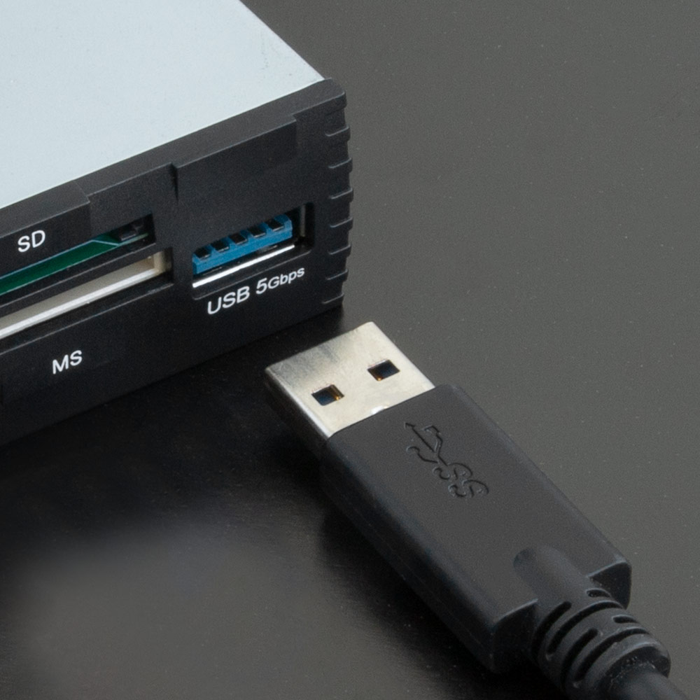 USB Type-Aポートによる高速データ転送