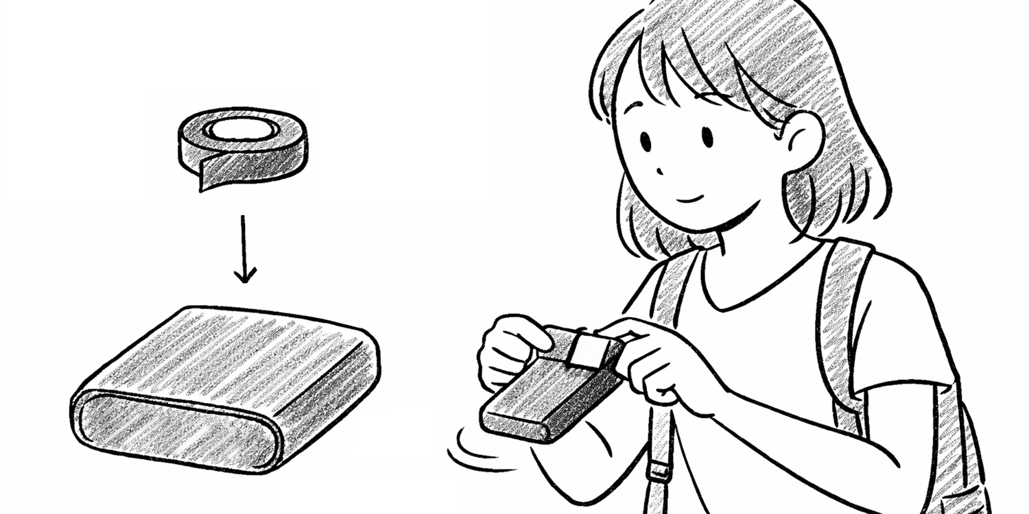 ショート(短絡)しないよう個々に保護する
