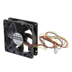 標準モデル<br>回転数:3,150rpm<br>音圧レベル:33dB<br>最大風量 :51.2CFM 1.45m3/min<br>最大静圧 4.6mmH2O