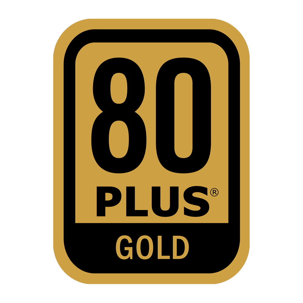 80 PLUS® Gold認証取得