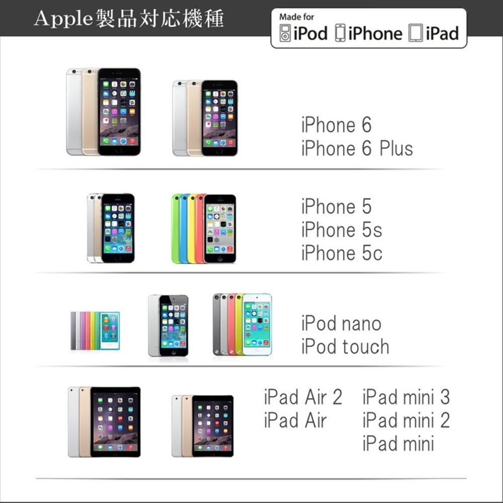 急速充電・高出力2.4A シガーソケット専用Lightning充電ケーブル OWL-ADDCU1L | 株式会社オウルテック