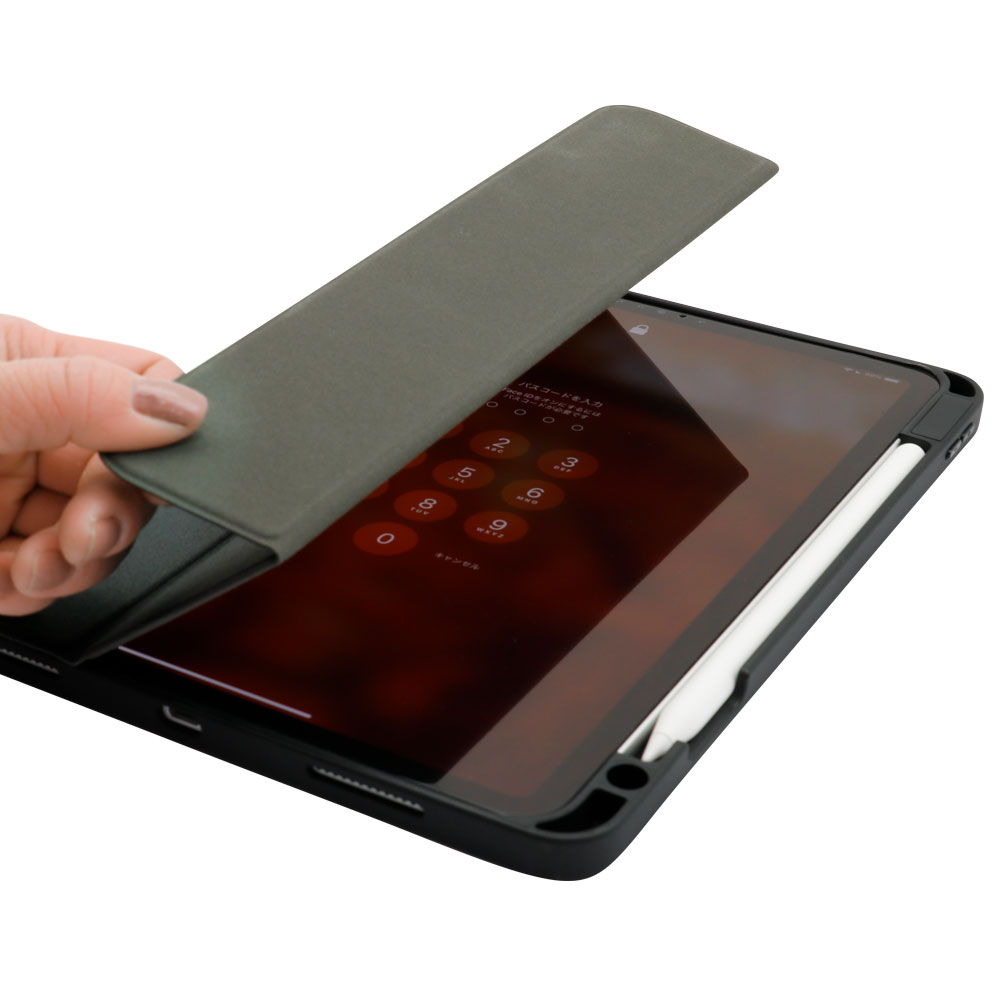 PC/タブレット タブレット iPad mini 6対応 Apple Pencilを収納しながら充電できるホルダー付き 