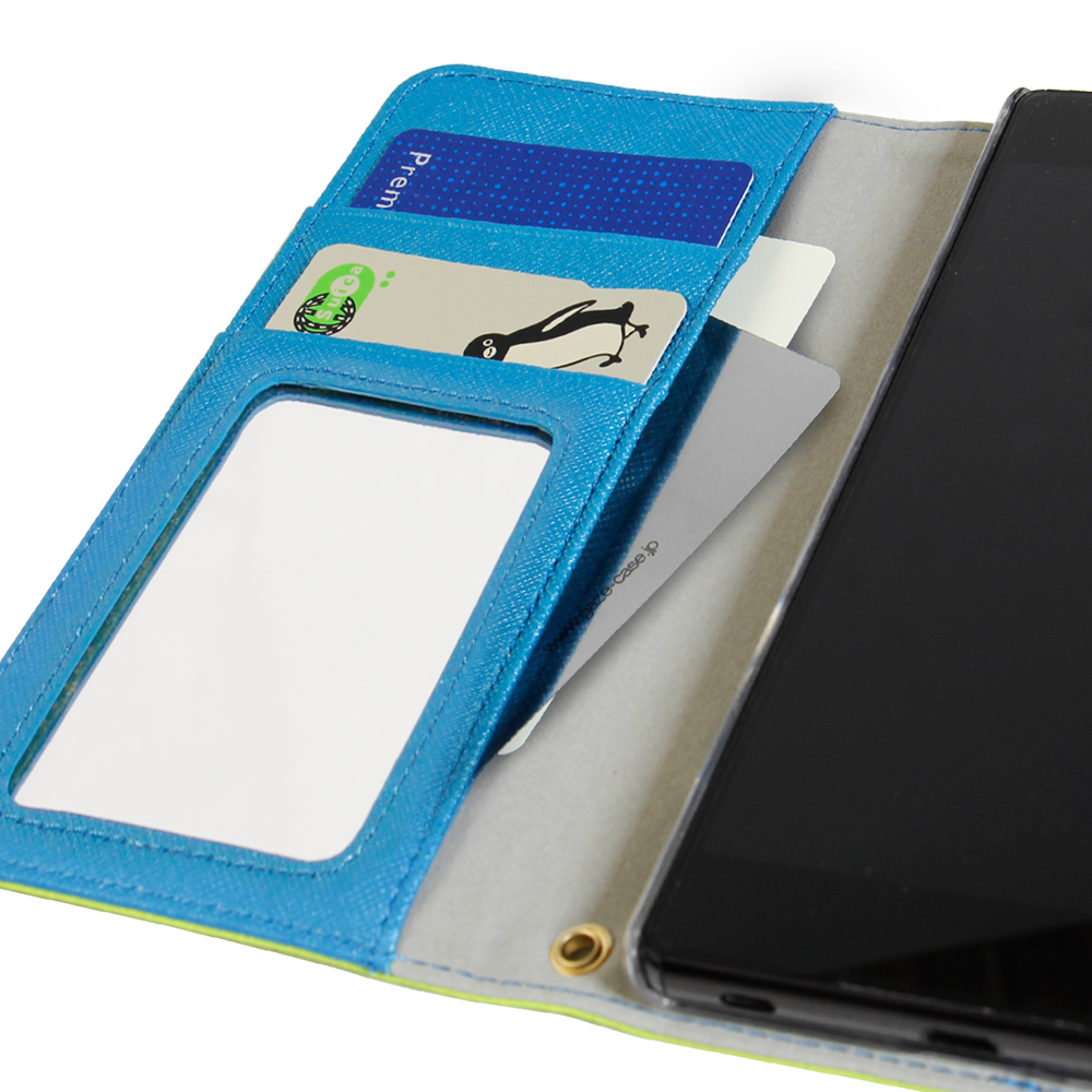 大容量のカードポケット付きのスマホケースは財布の代わりに普段使いのカードを収納可能