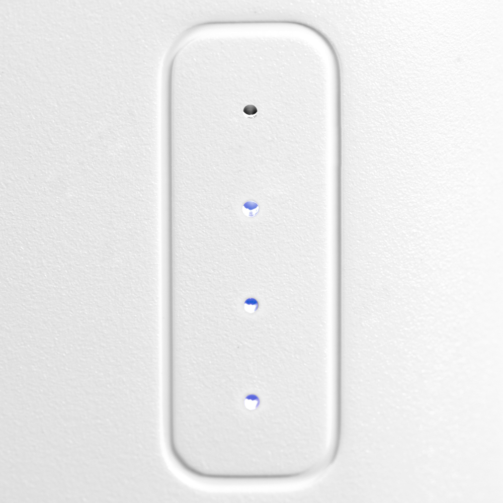 LEDでバッテリー残量確認