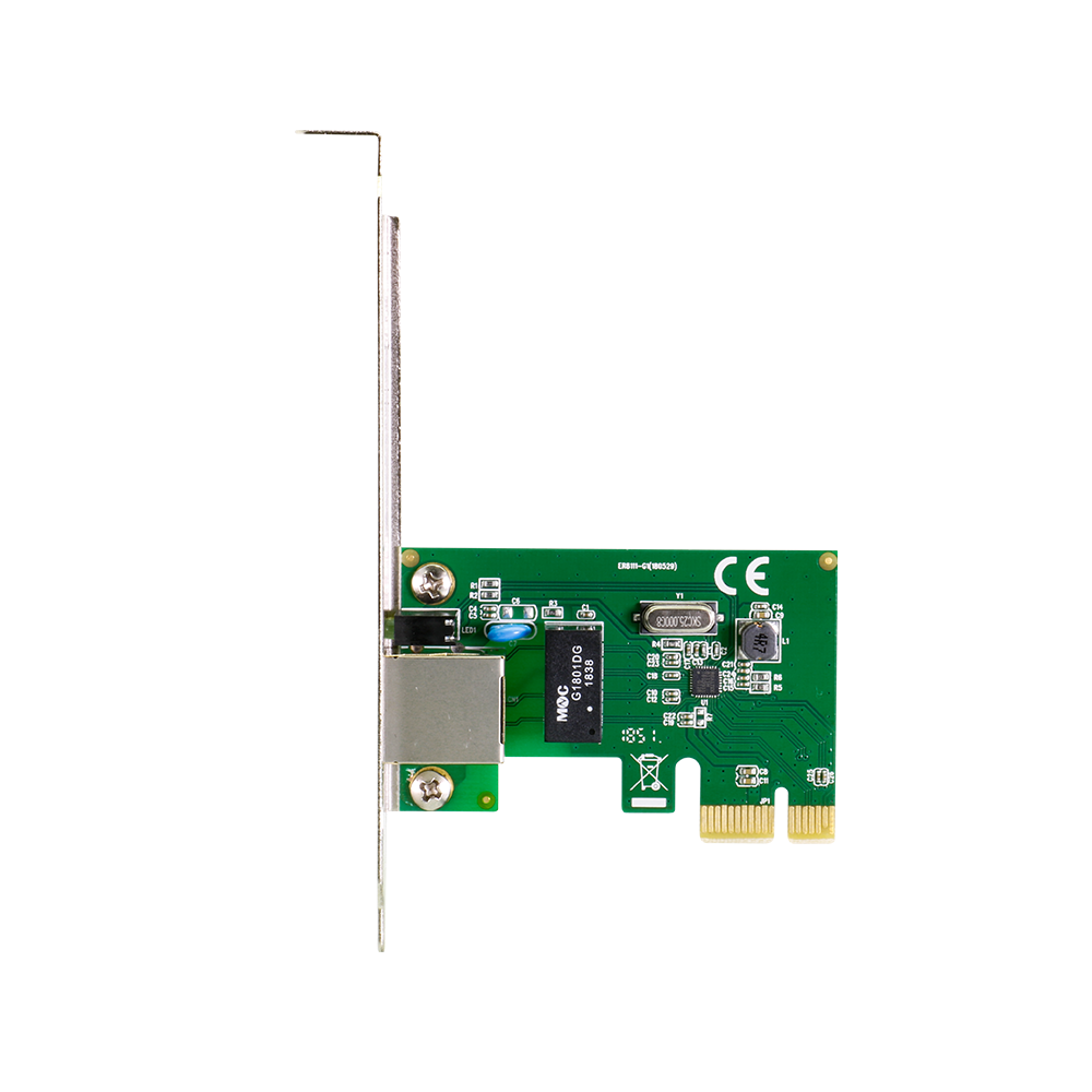 784円 メイルオーダー オウルテック Gigabit Ethernet インターフェースカード PCI-Express接続 ロープロファイルブラケット 1年保証 OWL-PC