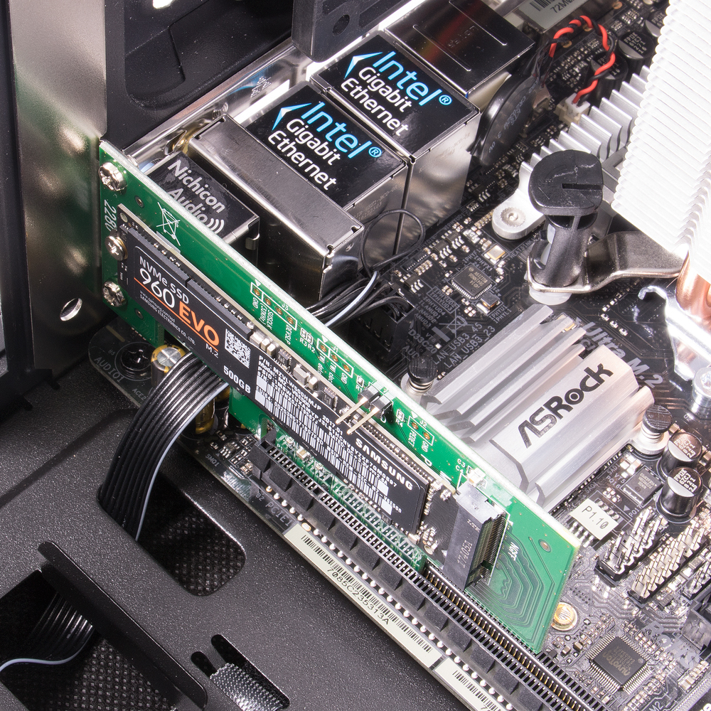 ロープロファイル対応 M.2 SSD変換 PCI-Expressカード OWL-PCEXM2-01
