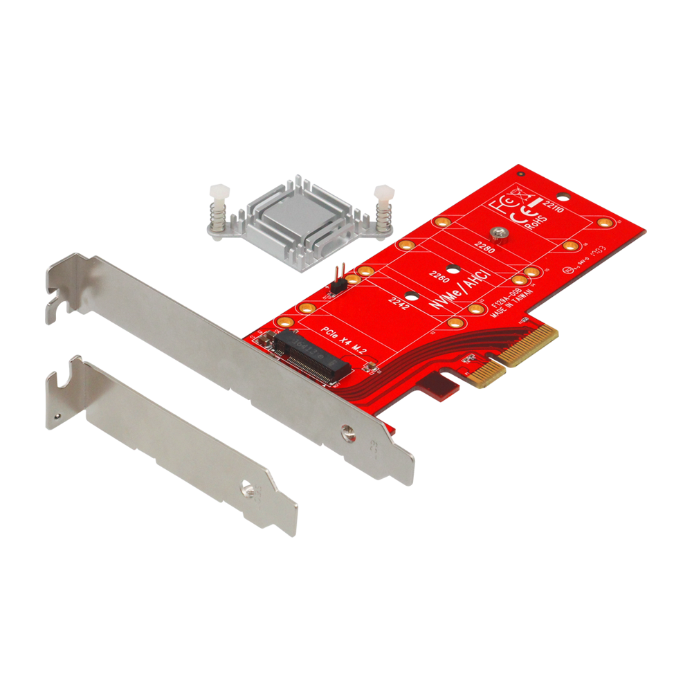 NVMe SSD 冷却用ヒートシンク付き M.2 SSD変換 PCI-Expressカード OWL