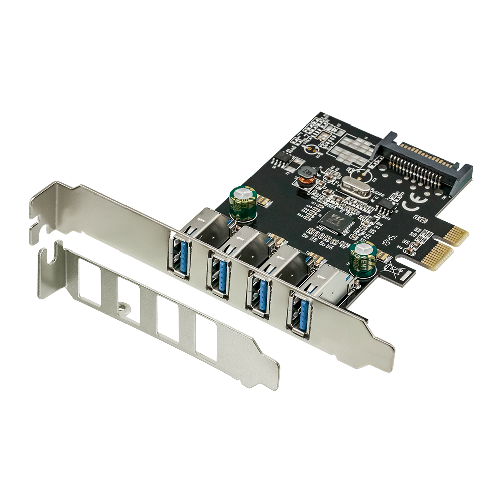 PCI-Express2.0接続 USB 3.0 ×4ポート インターフェースカード OWL-PCEXU3E4LS | 株式会社オウルテック