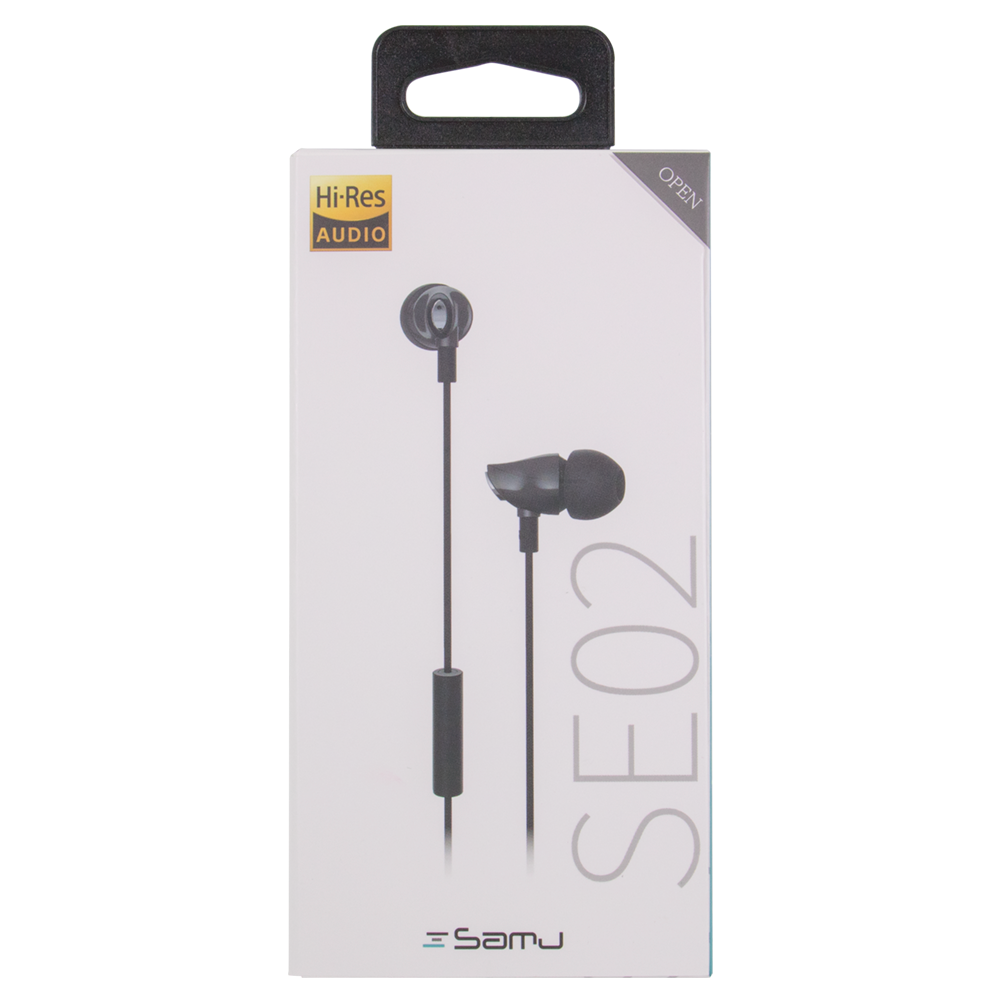 セラミックハウジング採用のハイレゾ音源対応高音質イヤホン ハンズフリー対応 Samu Seシリーズ Se02 株式会社オウルテック