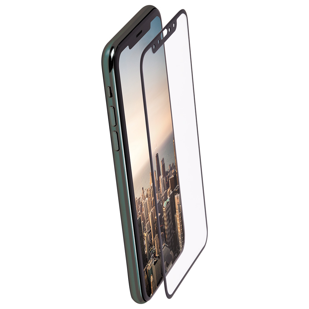 フチが欠けない新素材フレーム Iphone X専用 全面保護 強化ガラス Owl Tgpip8f l 株式会社オウルテック