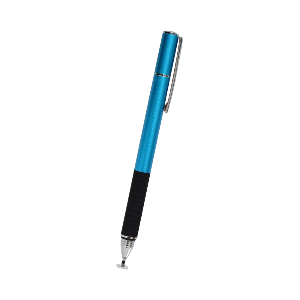 透明なディスク型のペン先と導電繊維のペン先を一つに 用途に合わせてペン先を選べるタッチペン OWL-TPSE02 株式会社オウルテック