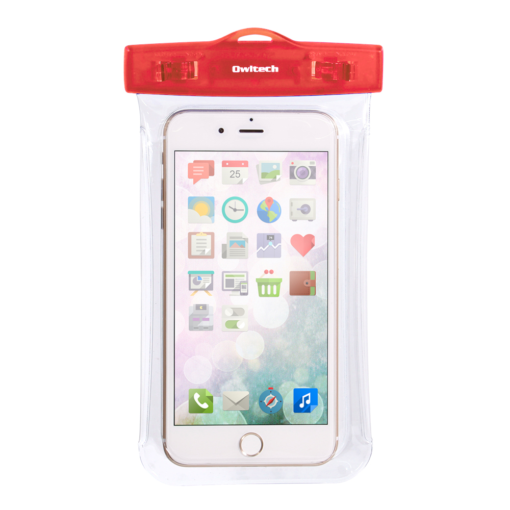 スマホ Iphone対応 Ip68取得で防塵防水クリアカラー防水ケース Owl Wpcsp12 株式会社オウルテック